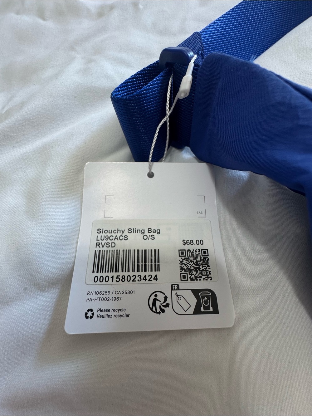 lululemon athletica Slouchy Sling Bag - Riverside Blue - Picture 2 of 2